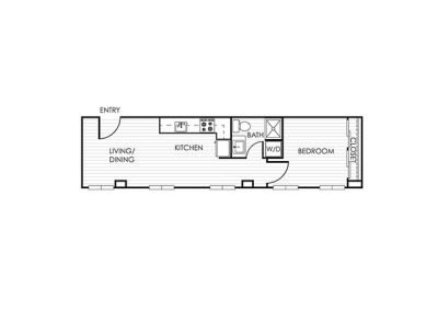 1 Bedroom Apartment 11C - 1 Bedroom - 1 Bathroom - 655 sf